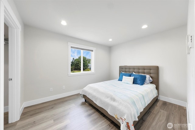 4123 Stuart Cir, Ferndale, WA 98248 - bedroom featuring wood finished floors and recessed lighting