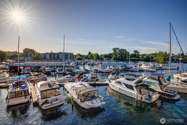 9500 Rainier Ave S Unit 303, Seattle, WA 98118 - dock area with view of marina and a water view