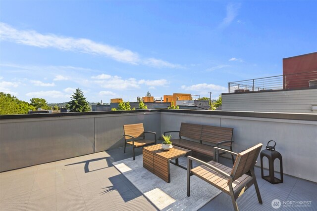 721 26th Ave S Unit B, Seattle, WA 98144 - view of patio featuring outdoor lounge area