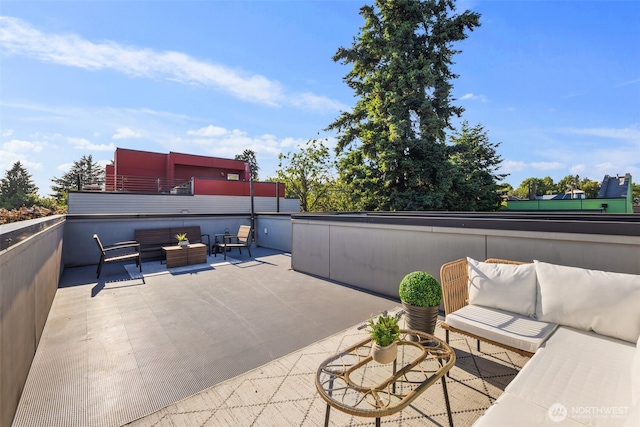721 26th Ave S Unit B, Seattle, WA 98144 - view of patio / terrace with outdoor lounge area
