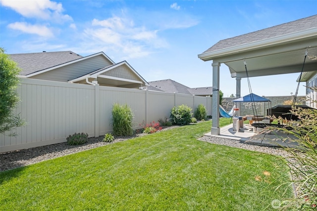918 N M Loop Dr SW, Quincy, WA 98848 - fenced backyard featuring a patio area