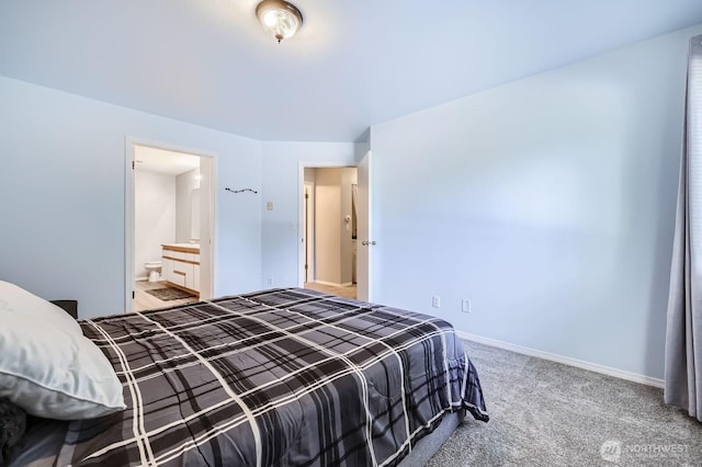 9210 Market Pl Unit F202, Lake Stevens, WA 98258 - carpeted bedroom with baseboards and ensuite bathroom