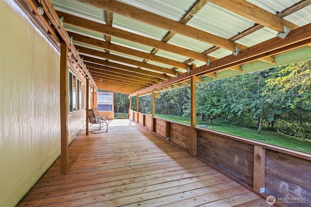 187 Dusty Ln, Chehalis, WA 98532 - view of wooden deck