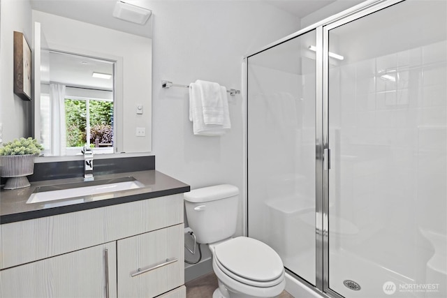 17905 35th Ave SE Unit C3, Bothell, WA 98012 - bathroom with a stall shower and vanity