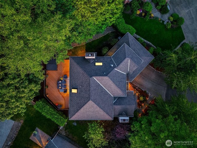 15214 102nd Ave NE, Bothell, WA 98011 - view from above of property
