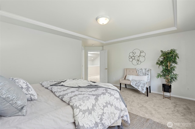 3303 174th Pl SE, Bothell, WA 98012 - bedroom featuring carpet and ornamental molding