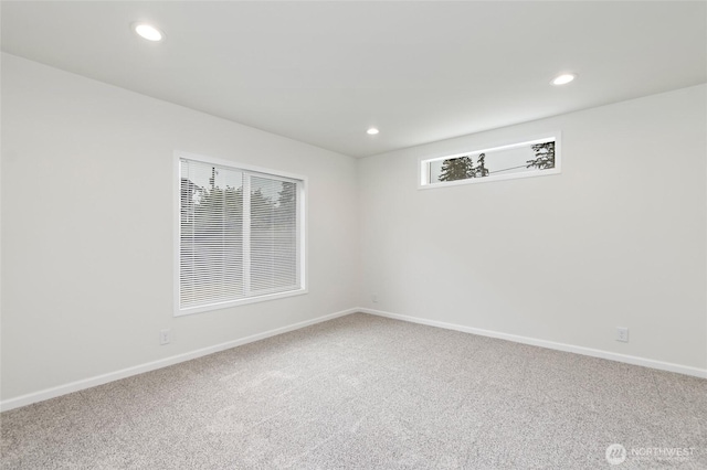 25405 36th Ave E, Spanaway, WA 98387 - unfurnished room featuring carpet floors and recessed lighting