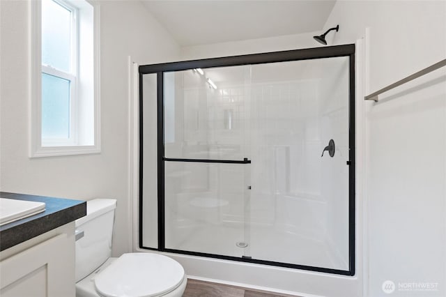 25405 36th Ave E, Spanaway, WA 98387 - full bath featuring a stall shower and vanity