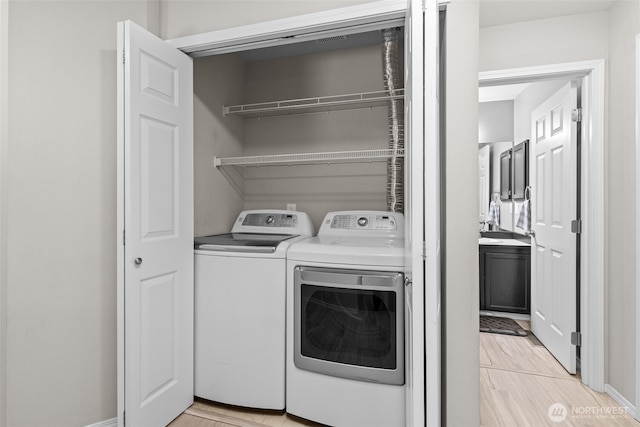 1131 115th St SW Unit E4, Everett, WA 98204 - laundry area featuring washing machine and clothes dryer
