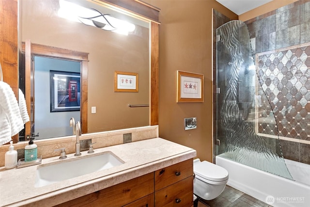 16060 Telemark Ln, Leavenworth, WA 98826 - bathroom with vanity and shower / bath combination