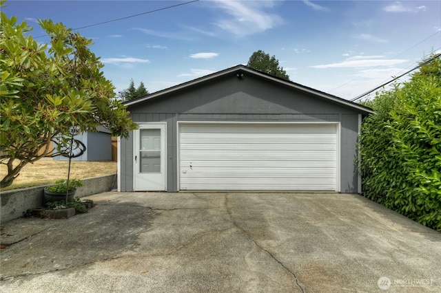 4637 N Visscher St, Tacoma, WA 98407 - view of detached garage