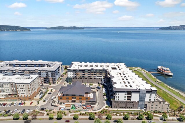 4907 Main St Unit 207, Tacoma, WA 98407 - drone / aerial view of a nearby body of water