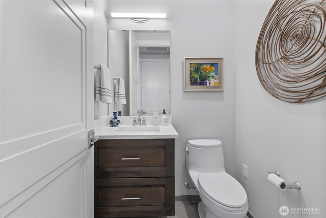 4907 Main St Unit 207, Tacoma, WA 98407 - half bath featuring toilet and vanity