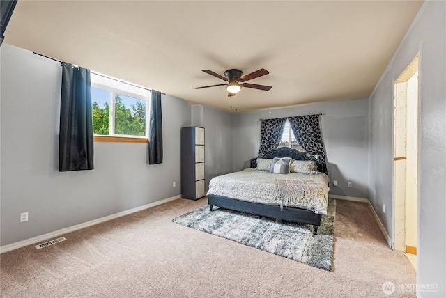 20523 193rd Avenue Ct E, Orting, WA 98360 - carpeted bedroom featuring baseboards and ceiling fan