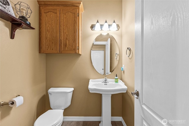 20523 193rd Avenue Ct E, Orting, WA 98360 - bathroom with toilet and tile patterned floors