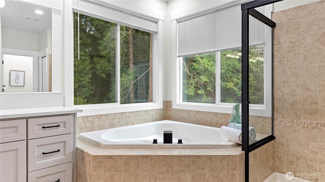 11832 158th Ave NE, Redmond, WA 98052 - full bathroom featuring a bath and vanity