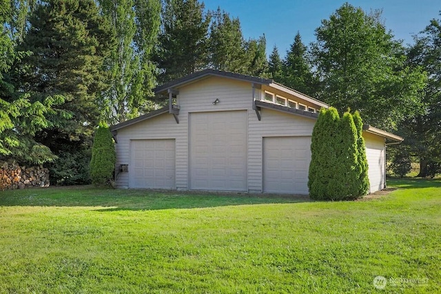 12 Jamestown Beach Ln, Sequim, WA 98382 - view of detached garage