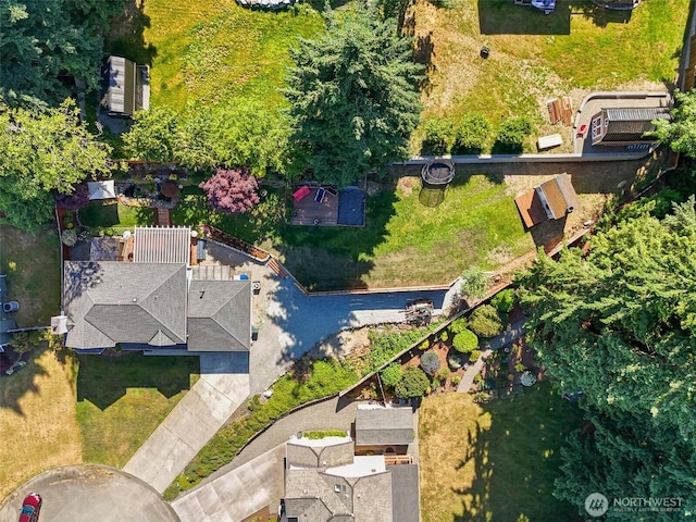 16508 39th Street Ct E, Lake Tapps, WA 98391 - bird's eye view