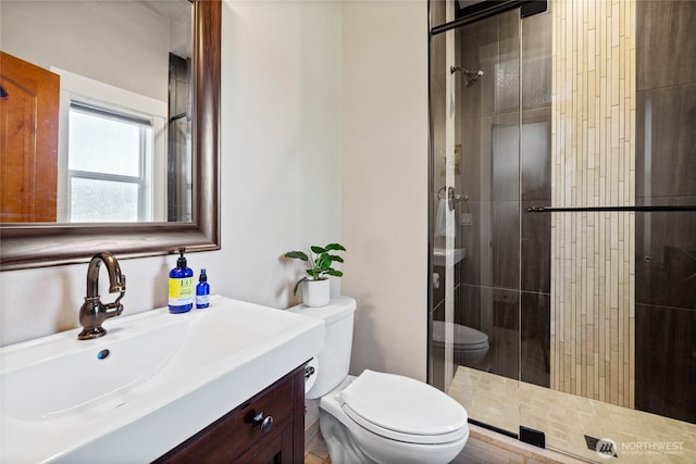 1132 121st St E, Tacoma, WA 98445 - full bath featuring a stall shower and vanity
