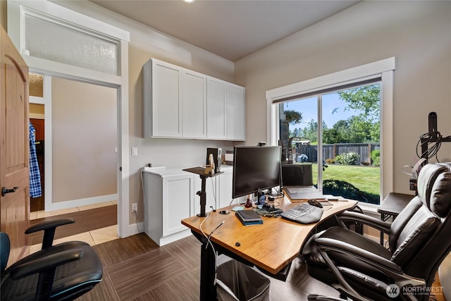 1132 121st St E, Tacoma, WA 98445 - office area featuring baseboards