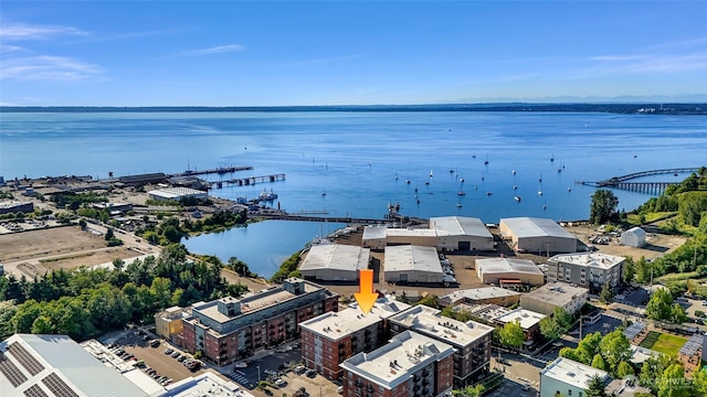 910 Harris Ave Unit 304, Bellingham, WA 98225 - drone / aerial view of a nearby body of water