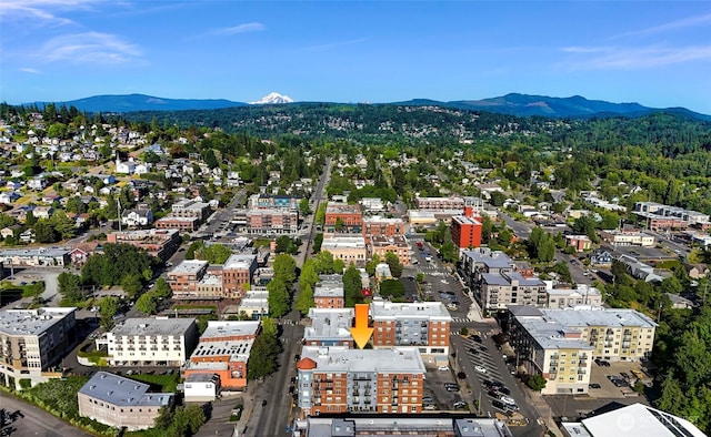 910 Harris Ave Unit 304, Bellingham, WA 98225 - drone / aerial view of a mountain backdrop