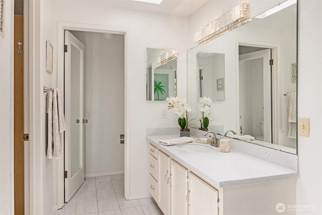 9119 185th Pl SW, Edmonds, WA 98026 - bathroom featuring vanity and tile patterned floors