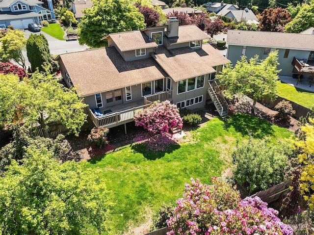 9119 185th Pl SW, Edmonds, WA 98026 - aerial view of residential area