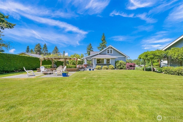 1800 Dakin St, Bellingham, WA 98229 - view of property's community with a patio and a yard