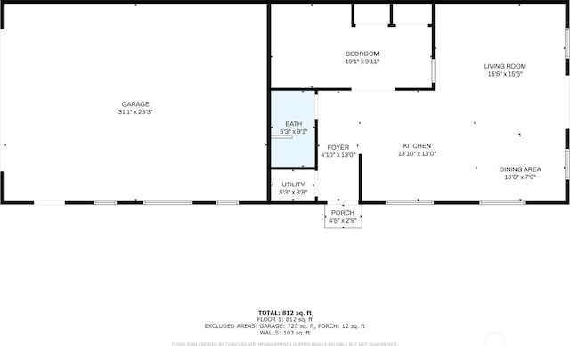 7322 NE Blue Goose Rd, Moses Lake, WA 98837 - view of floor plan / room layout