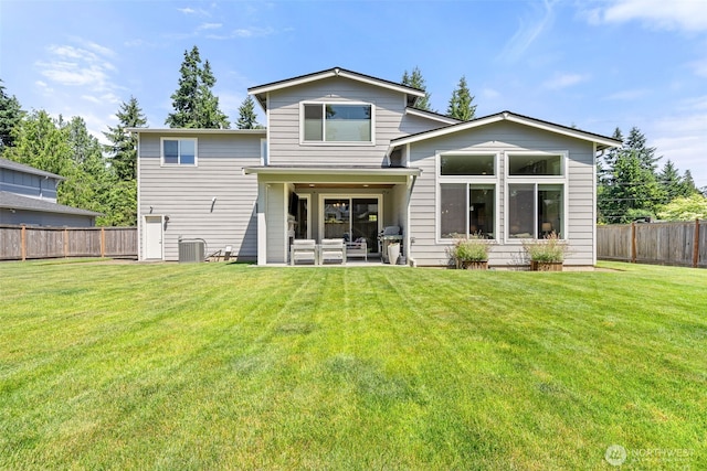 8704 188th St SW, Edmonds, WA 98026 - rear view of house featuring a fenced backyard