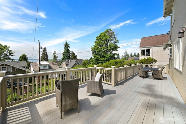 251 N Garden St, Bellingham, WA 98225 - deck with a residential view