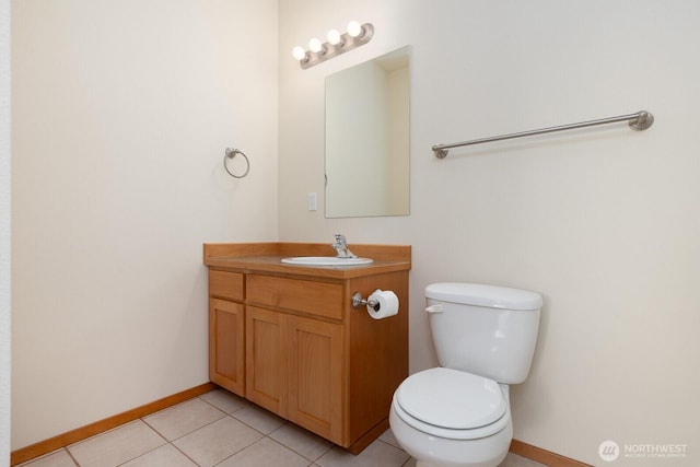 3706 54th St E, Tacoma, WA 98443 - bathroom featuring vanity and tile patterned floors