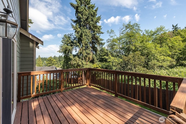 3706 54th St E, Tacoma, WA 98443 - view of deck