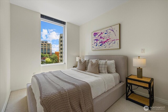 10700 NE 4th St Unit 712, Bellevue, WA 98004 - bedroom with carpet flooring and baseboards
