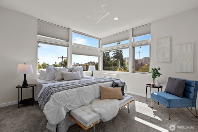 1100 14th Ave, Seattle, WA 98122 - carpeted bedroom featuring baseboards and recessed lighting