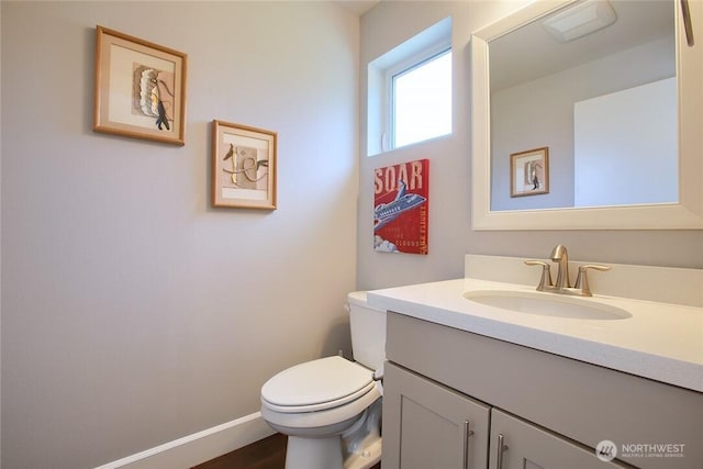 2067 Gilman Dr W, Seattle, WA 98119 - bathroom with vanity and wood finished floors