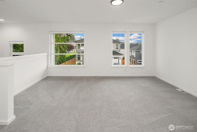 10108 22nd Pl SE, Lake Stevens, WA 98258 - carpeted spare room featuring baseboards and recessed lighting