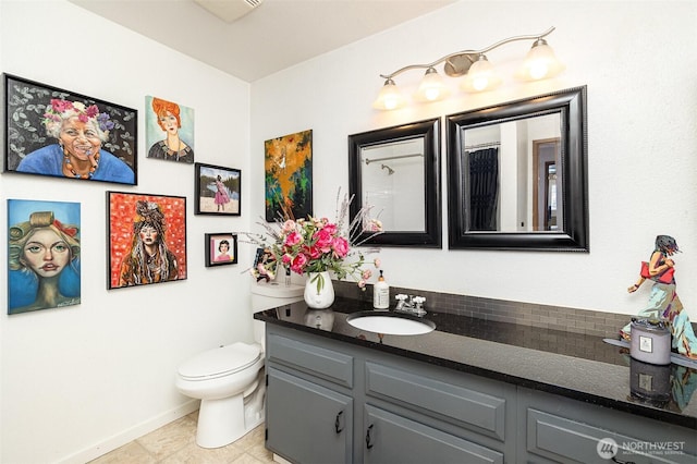 13605 SE 233rd St, Kent, WA 98042 - bathroom featuring vanity and tile patterned floors