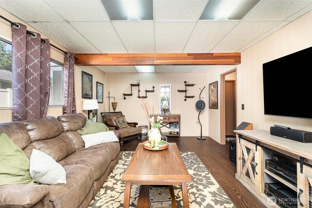 13605 SE 233rd St, Kent, WA 98042 - living area with dark wood-style floors and plenty of natural light