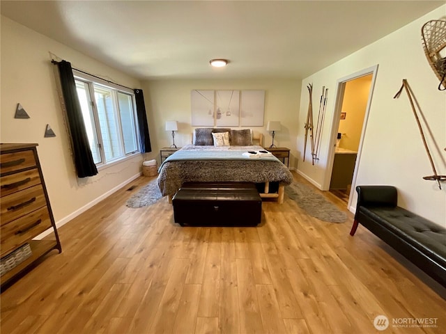 20795 Kahler Dr Unit E7, Leavenworth, WA 98826 - bedroom featuring light wood-type flooring