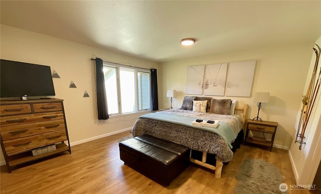 20795 Kahler Dr Unit E7, Leavenworth, WA 98826 - bedroom featuring light wood-style floors