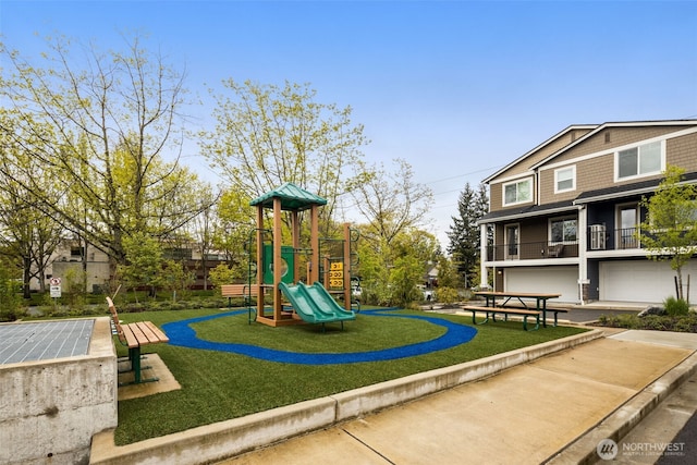 12124 NE 194th Ct Unit C, Bothell, WA 98011 - community jungle gym featuring a lawn