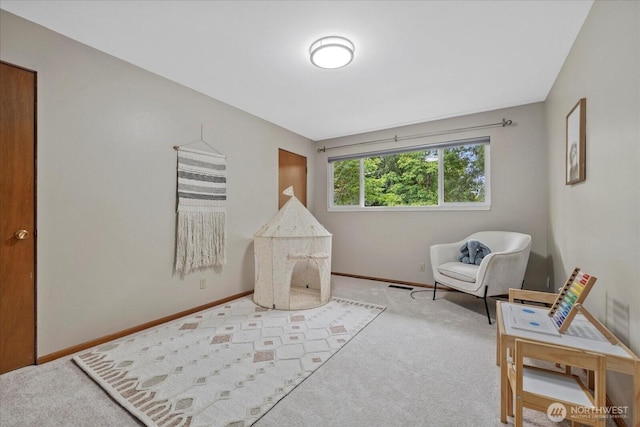 6520 NE 60th St, Seattle, WA 98115 - living area featuring carpet flooring