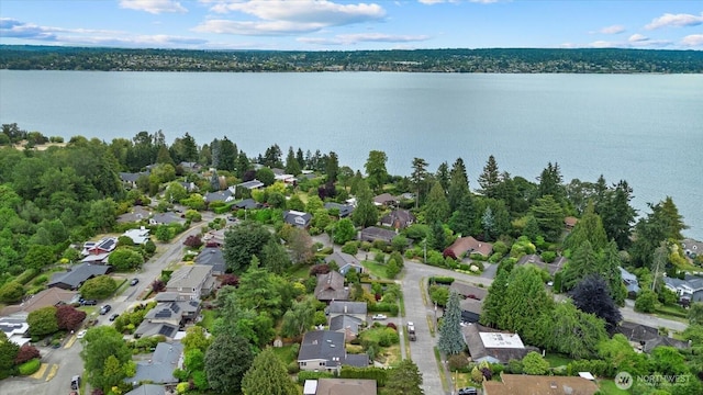 6520 NE 60th St, Seattle, WA 98115 - aerial view of residential area with a large body of water