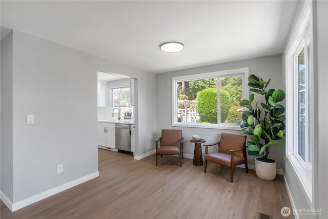 10218 63rd Avenue Ct E, Puyallup, WA 98373 - living area with light wood-style flooring