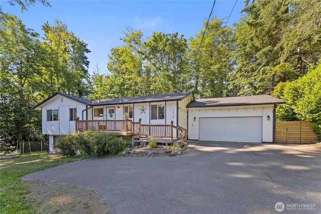 1216 NE Vena Ave, Bremerton, WA 98311 - ranch-style house with driveway, covered porch, and a garage