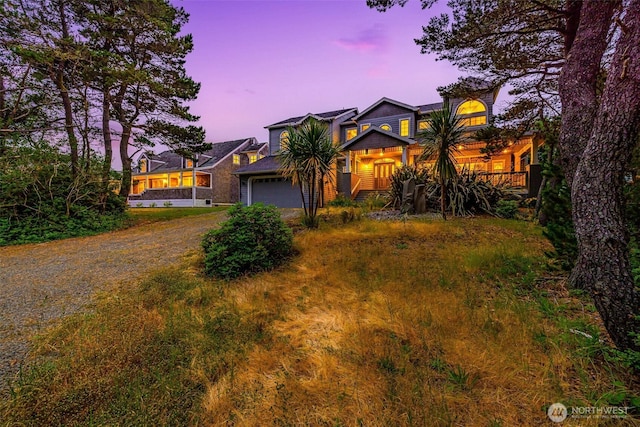 23309 J Pl, Ocean Park, WA 98640 - view of front of property featuring dirt driveway