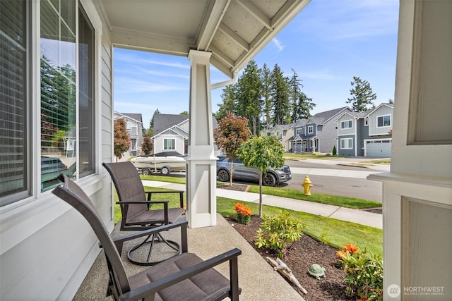 3115 Stephanie Loop NE, Lacey, WA 98516 - covered porch featuring a residential view