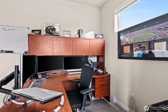 3115 Stephanie Loop NE, Lacey, WA 98516 - home office featuring baseboards